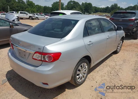 2013 Toyota Corolla Le z USA, uszkodzony, nr VIN 2T1BU4EE1DC988944